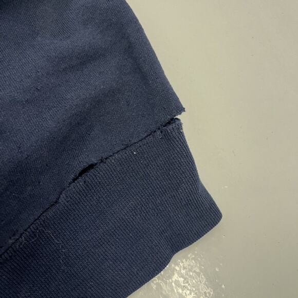 Vintage 90s Duke University Navy Russell Athletic Sweatshirt - Picture 4 of 5